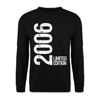 2006 Limited Edition - Unisex Pullover - Schwarz - Vorne - Alina (178cm) & Michal (187cm)
