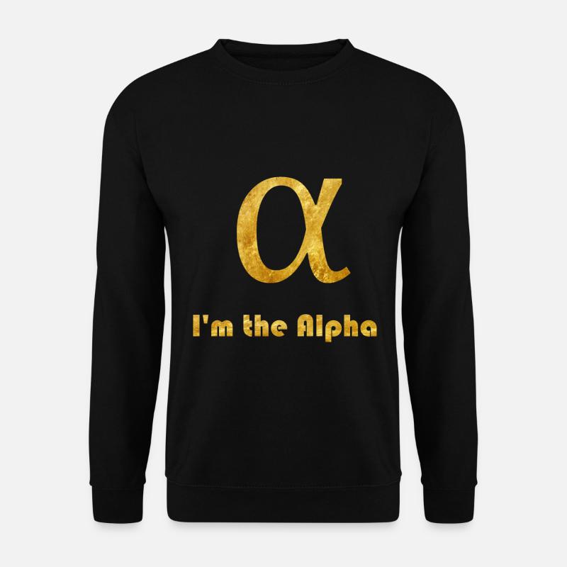 Alpha - Unisex Pullover - Schwarz