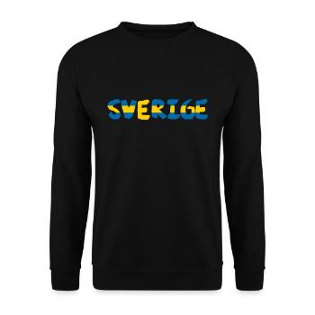 Sverige Schweden - Unisex Pullover - Schwarz - Vorne - Alina (178cm) & Michal (187cm)