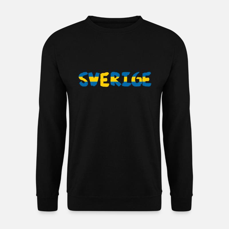 Sverige Schweden - Unisex Pullover - Schwarz