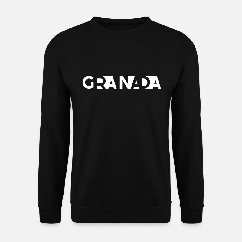 GRANADA – Andalusia – Spain - Unisex Sweatshirt - black