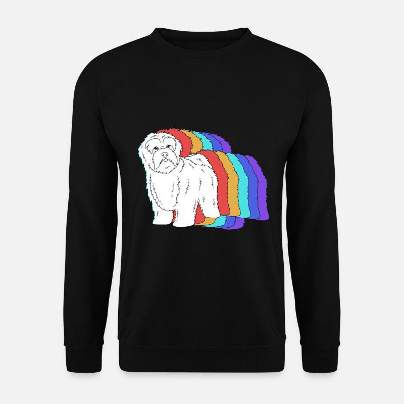 Havaneser - Unisex Pullover - Schwarz
