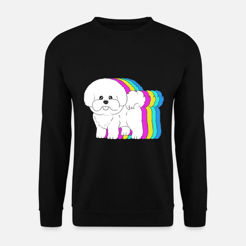 Bichon Frise - Unisex Pullover - Schwarz