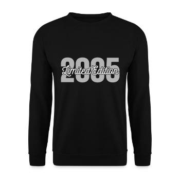 Limited Edition 2005 - Geburtstag 2005 - Unisex Pullover - Schwarz - Vorne - Alina (178cm) & Michal (187cm)