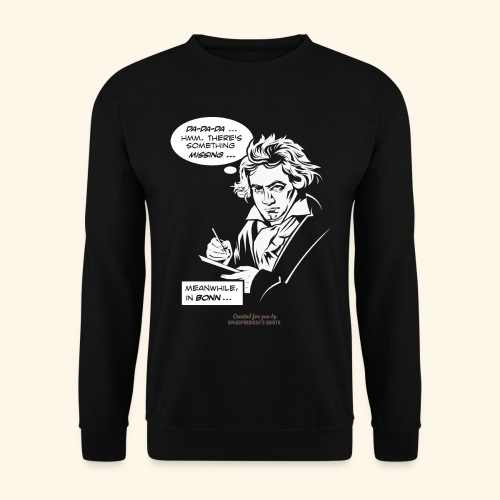 Beethoven beim Komponieren - Unisex Pullover