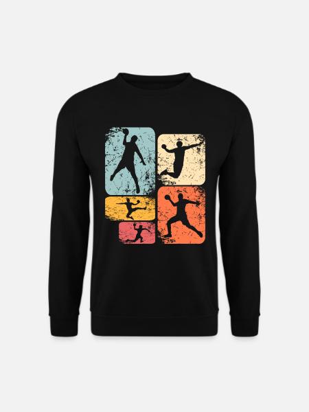 Handball Handballer - Unisex Pullover - Schwarz