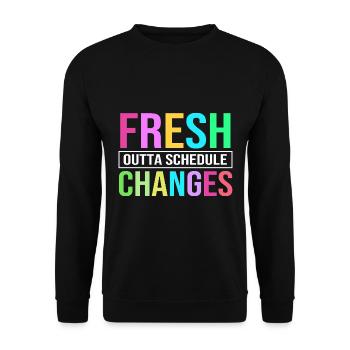 Schulbetreuer Schulberater Mentor School Counselor - Unisex Sweatshirt - black - Front - Alina (178cm) & Michal (187cm)