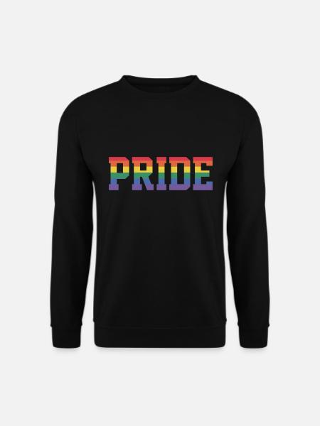 Pride Regenbogen Gay Pride LGBTQ - Unisex Pullover - Schwarz