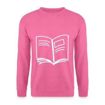 Opened newspaper - Unisex Sweatshirt - pink - Front