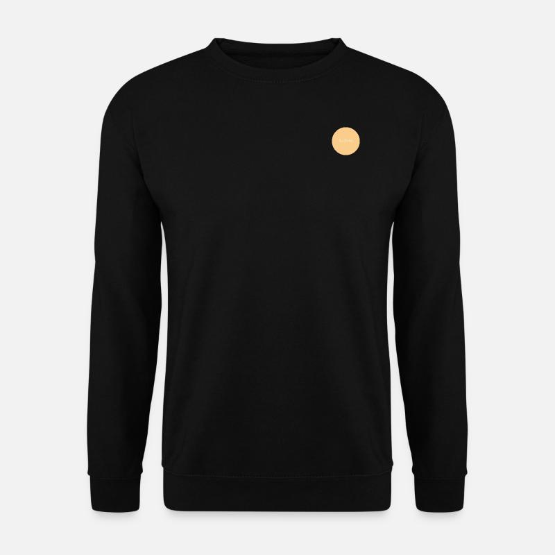 he him MAS orange - Unisex Pullover - Schwarz