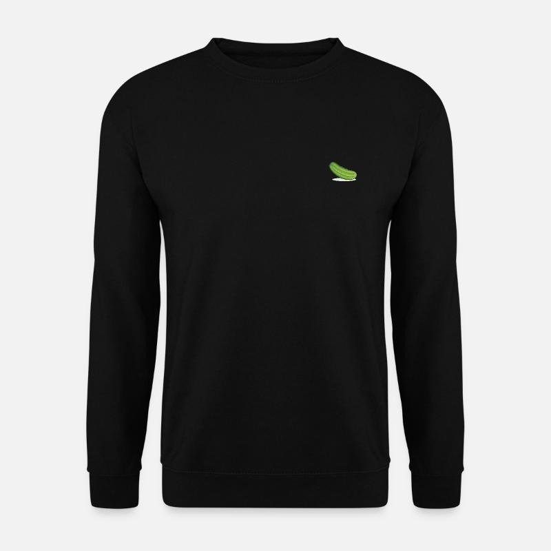 Gurke - Unisex Pullover - Schwarz