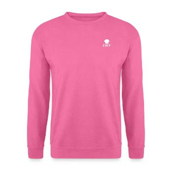 Der Chefkoch/köchin - Unisex Pullover - Pink - Vorne