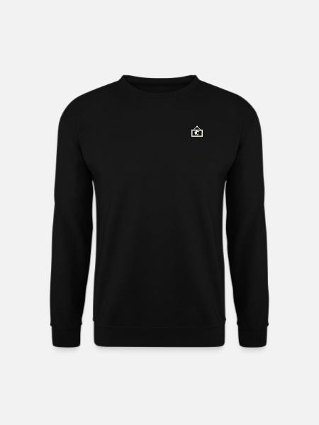 Der Man im Bild - Unisex Pullover - Schwarz