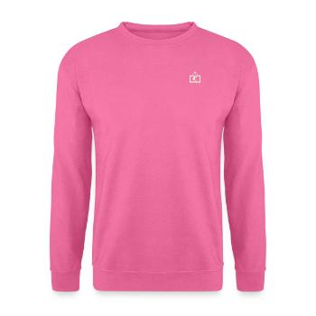 Der Man im Bild - Unisex Pullover - Pink - Vorne