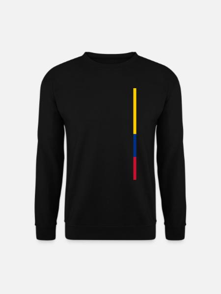 Kolumbien Streifen - Unisex Pullover - Schwarz