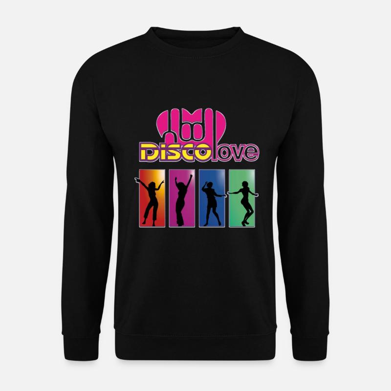 Disco Love Dance - Unisex Pullover - Schwarz