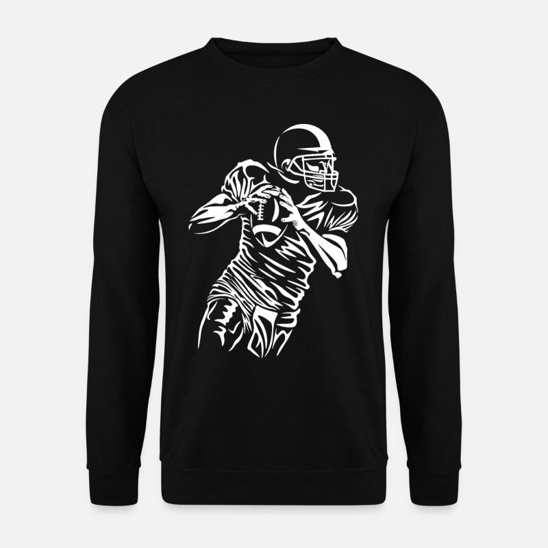Football Wide Receiver - Unisex Pullover - Schwarz