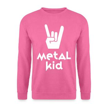 Metal Fork - Unisex Pullover - Pink - Vorne