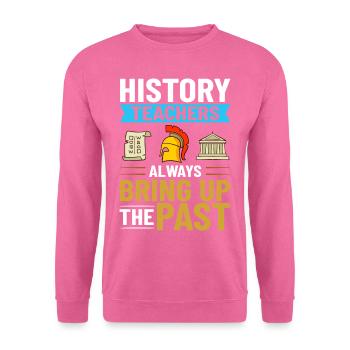 Geschichte Lehrer Lektion Professor Historiker - Unisex Pullover - Pink - Vorne