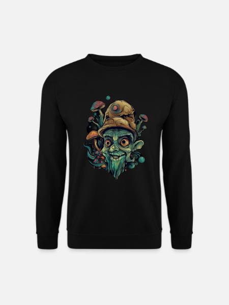 Bouffon Trippy - Sweat-shirt Unisexe - noir