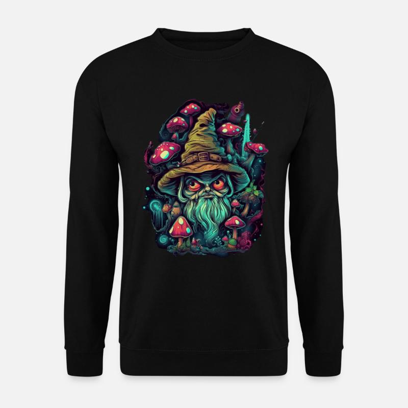 Trippy Goblin - Unisex Pullover - Schwarz