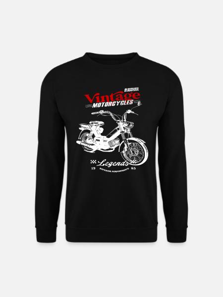 Moped Cult 70s Vintage - Unisex Sweatshirt - black