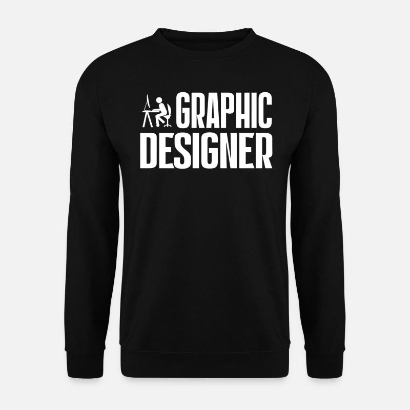 Graphic Designer - Grafikdesigner - Unisex Sweatshirt - black