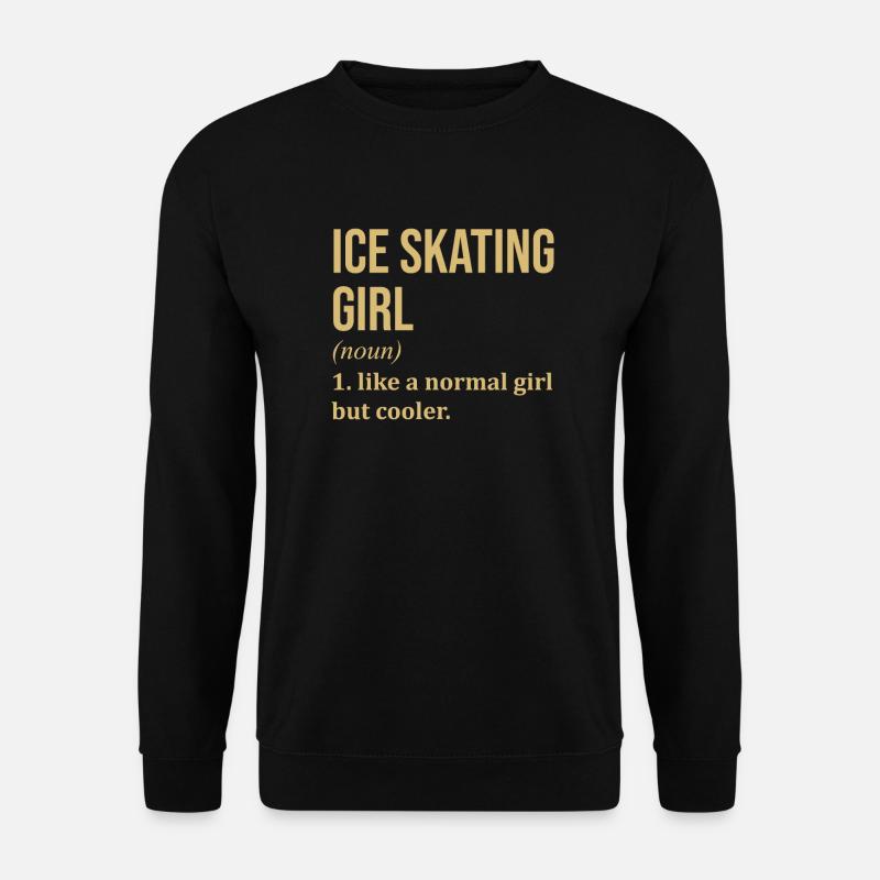 Ice Skating - Unisex Sweatshirt - black