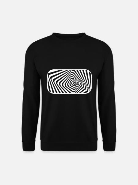 Optical Illusion - Fascinating Visuals - Unisex Sweatshirt - black