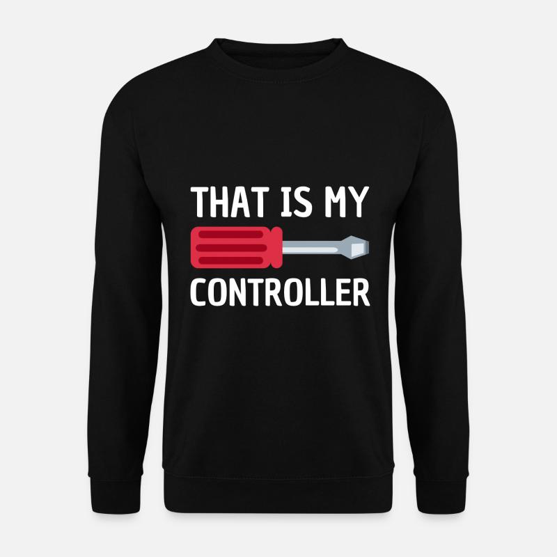 Das Ist Mein Controller - Handwerker - Unisex Pullover - Schwarz