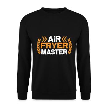 Heißluftfritteuse Master Culinary Crafts - Unisex Pullover - Schwarz - Vorne - Alina (178cm) & Michal (187cm)