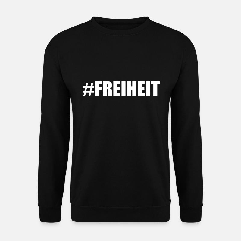 Freiheit - Unisex Pullover - Schwarz