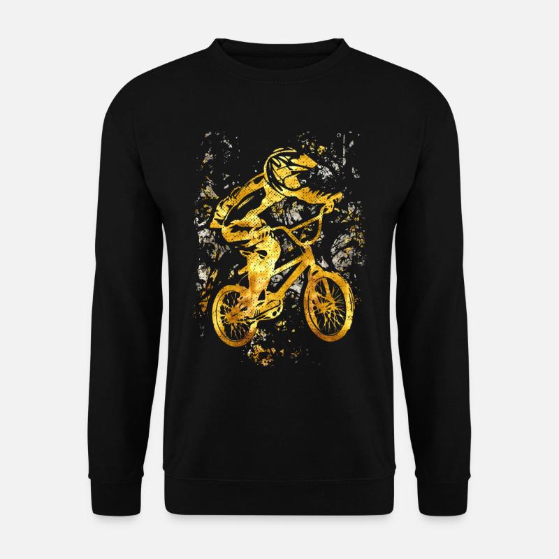 BMX Fahrrad | BMX Rad | BMX Geschenkidee ♥ - Unisex Pullover - Schwarz