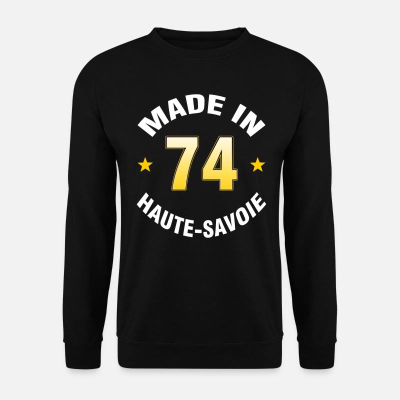 Haute-Savoie - Unisex Pullover - Schwarz