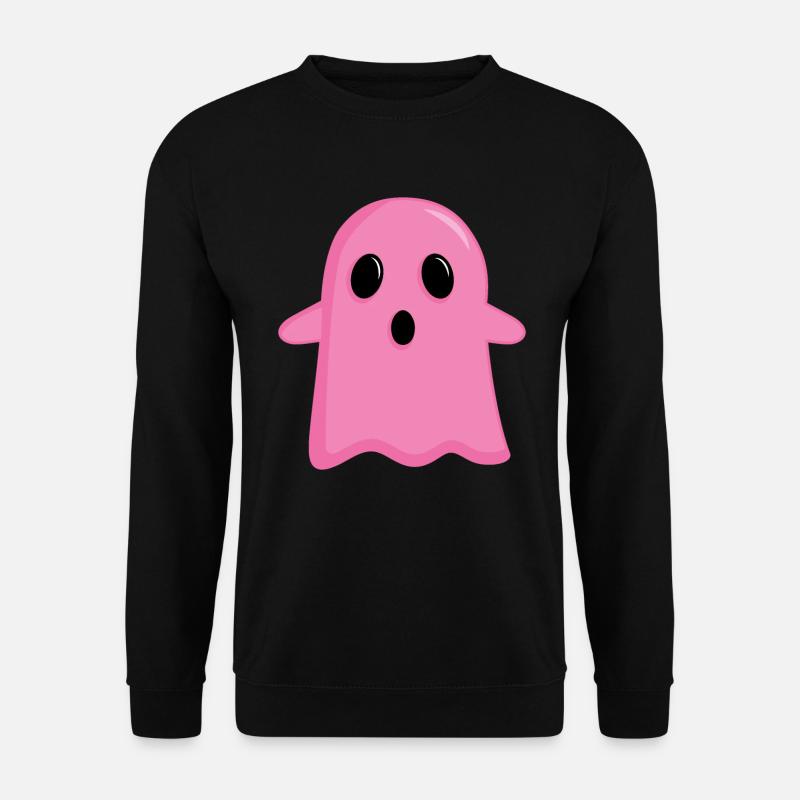 Pink Ghost - Unisex Sweatshirt - black