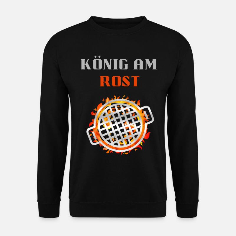 könig am rust - Unisex Pullover - Schwarz