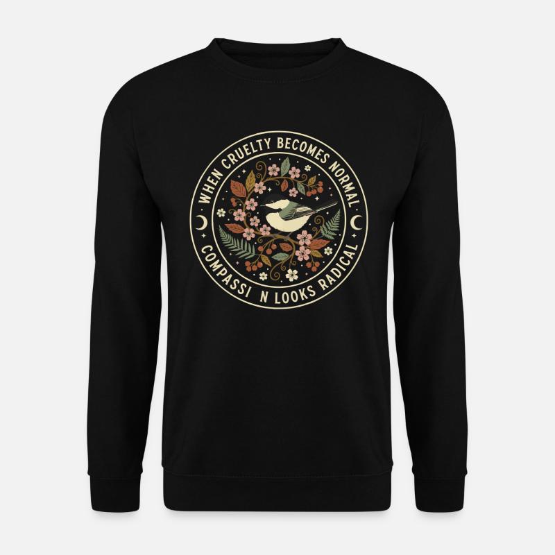 Moral Compass: Commitment to Cruelty - Unisex Sweatshirt - black