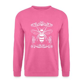 Creative motif bee for beekeepers - Unisex Sweatshirt - pink - Front