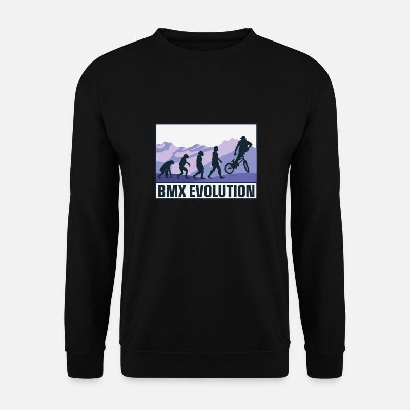 BMX Evolution - Unisex Sweatshirt - black