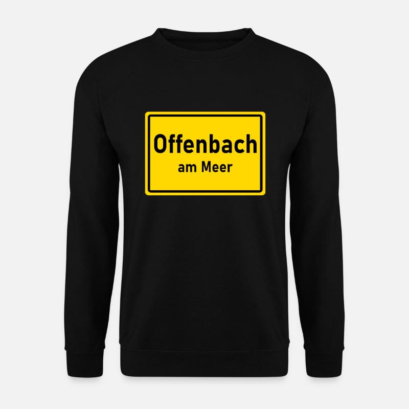 Offenbach am Meer - Offenbacher am Main - Unisex Pullover - Schwarz
