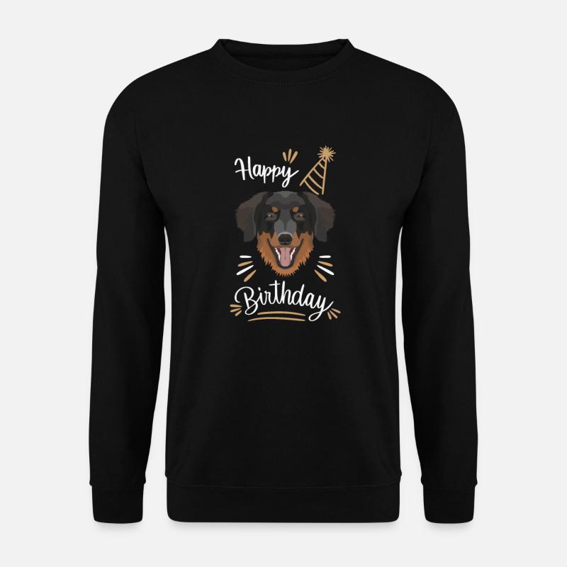 Geburtstag Geschenk Hovawart - Unisex Pullover - Schwarz