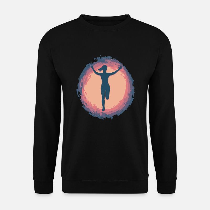 Splash Marathon, Trailrunning - Unisex Pullover - Schwarz