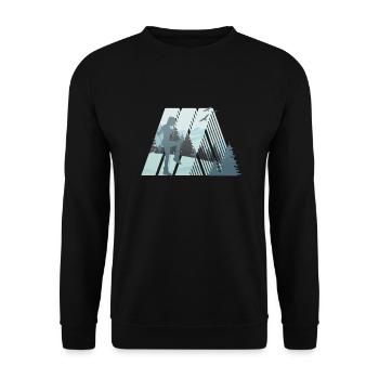 Rope Jumping Rope Jumping Woman - Unisex Sweatshirt - black - Front - Alina (178cm) & Michal (187cm)