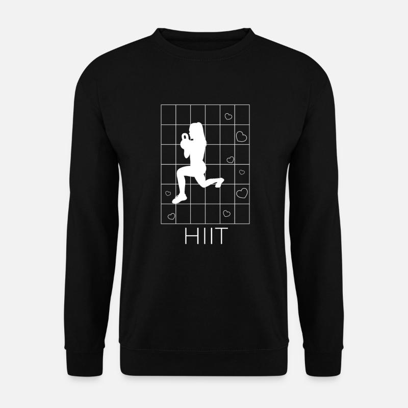 Geometry HIIT - Unisex Sweatshirt - black