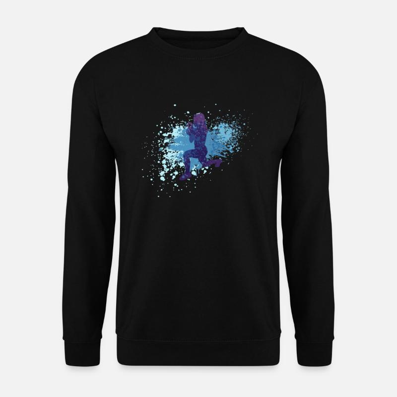 Splash HIIT - Unisex Pullover - Schwarz
