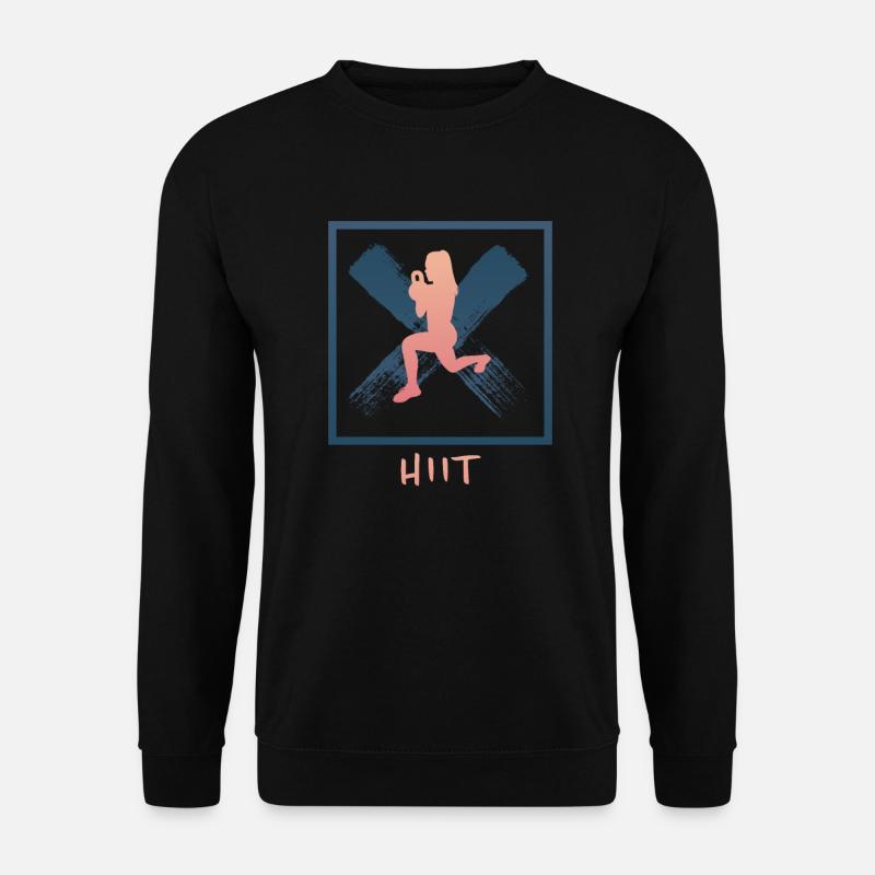 Grunge HIIT - Unisex Pullover - Schwarz