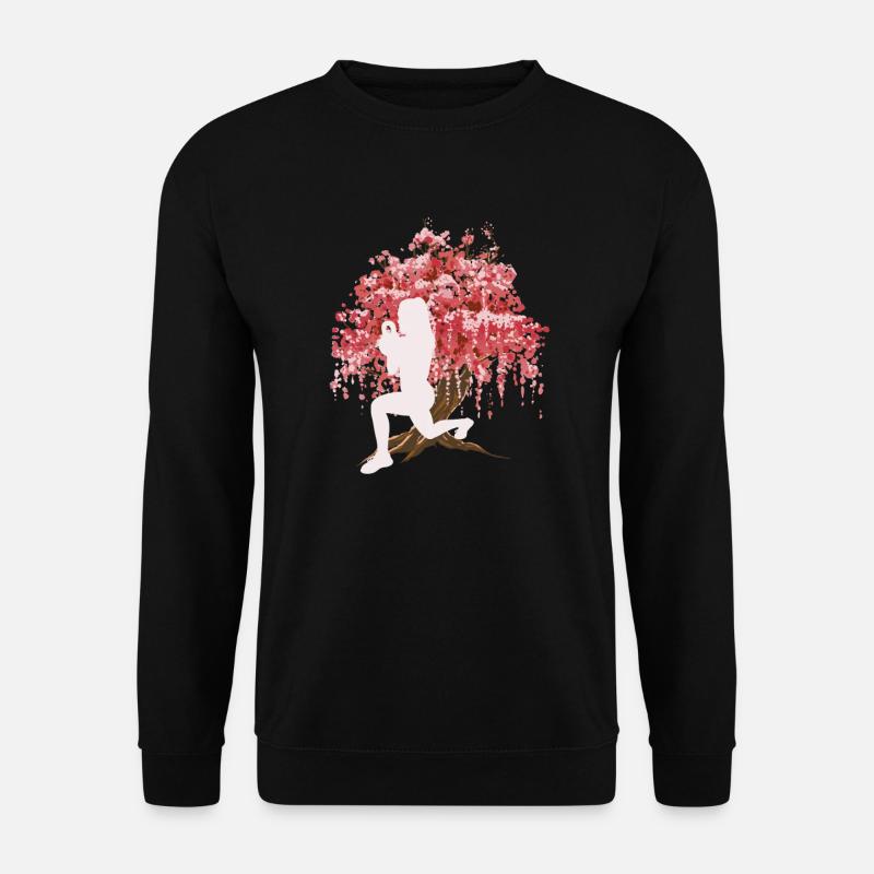 Japanische Kirschblüte HIIT - Unisex Pullover - Schwarz