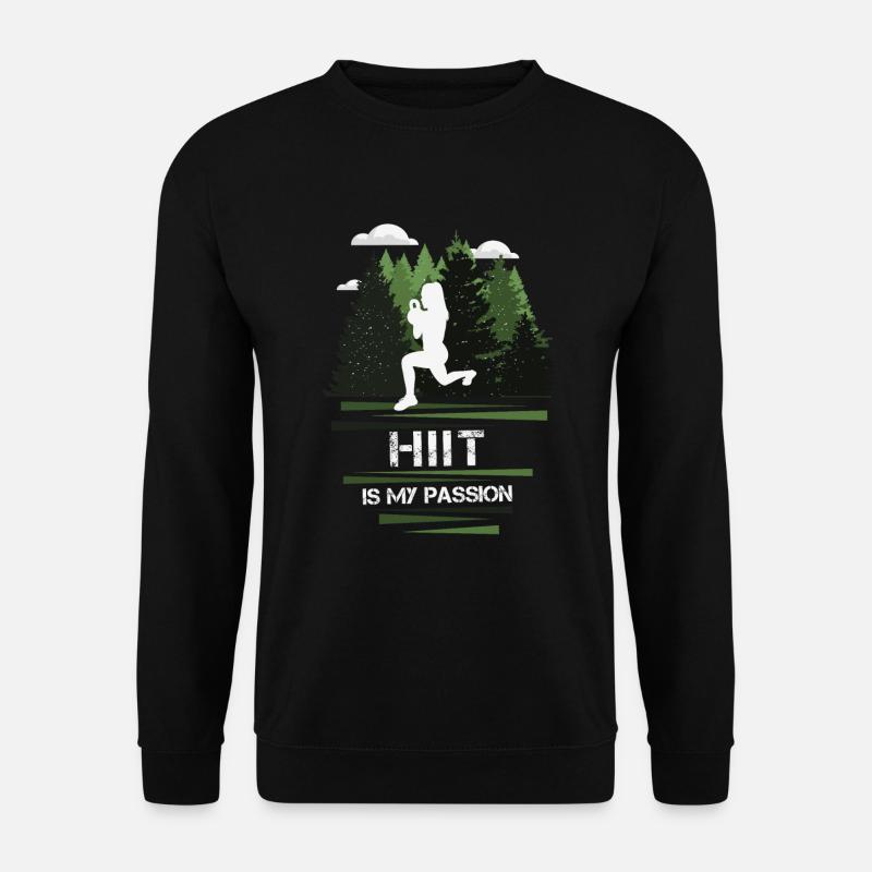 HIIT Passion - Unisex Pullover - Schwarz