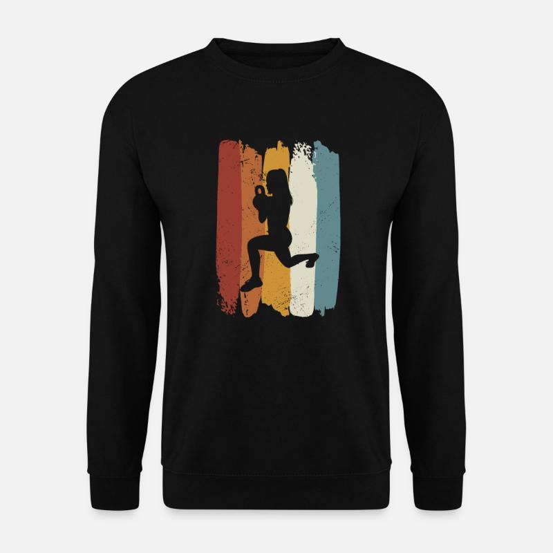 Retro HIIT - Unisex Pullover - Schwarz