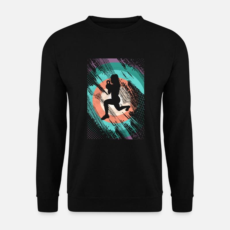 Retro HIIT - Unisex Pullover - Schwarz